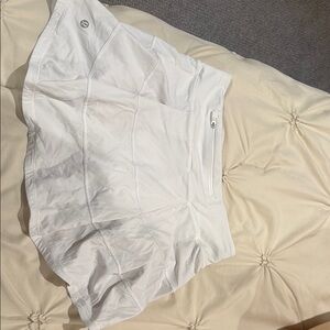 lululemon athletica White Mini Skirt